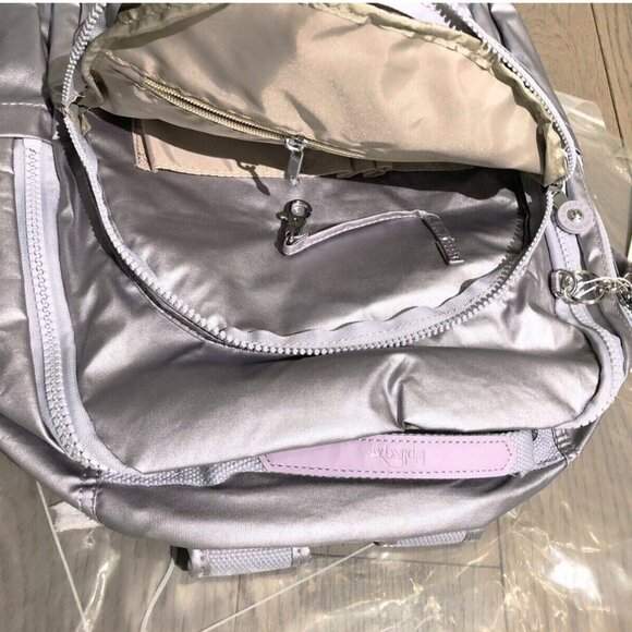brand new reduced Kipling 44cm 15" backpack Seoul large openside pocket … - Picture 4 of 13